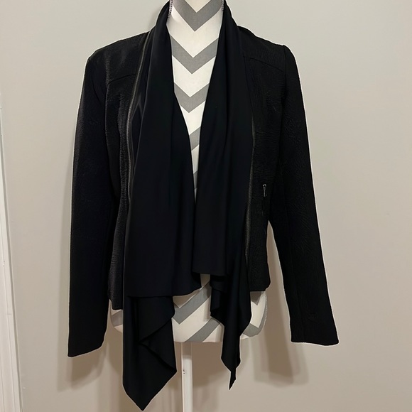 NWT Ella Moss Serena Drape Front Jacket - Picture 4 of 12